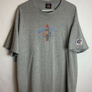 Happy Shirts Pro Bowl Hawaii Heather Gray T-Shirt Size Large 2001 NFL Football